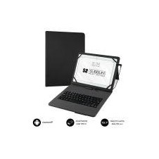 SUBBLIM FUNDA CON TECLADO KEYTAB PRO MICRO USB - USB C BLACK