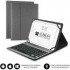 SUBBLIM FUNDA CON TECLADO KEYTAB PRO BLUETOOTH 10,1  10,8 GRIS