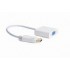 GEMBIRD ADAPTADOR DISPLAYPORT A VGA BLANCO