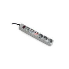 GEMBIRD REGLETA 6 TOMAS INTERRUPTOR Y PROTECCION 1.8M