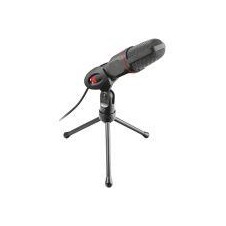 TRUST MICROFONO MICO GXT 212 CON TRIPODE CONEXIONES JACK 3.5MM Y USB CABLE 1.8M