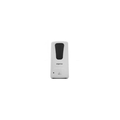 APPROX DISPENSADOR AUTOMÁTICO PARA DESINFECTANTE DE MANOS 1 LITRO - DOBLE BOQUILLA (PARA GEL O LIQUIDO) - FUNCIONAMIENTO RED / P