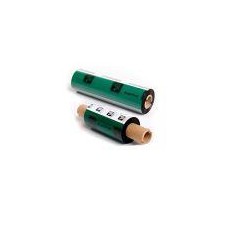 ZEBRA RIBBON 2300 SERIES CERA NEGRO CINTA DE CERA, 110MMX74M, 2300, ESTANDAR, 12MM CORE, 12 / CAJA