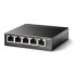 TP-LINK SWITCH DE 5 PUERTOS 10/100/1000 4 PUERTOS POE+ METALICO SG1005LP