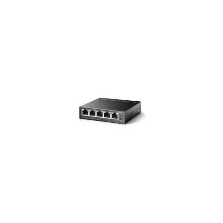 TP-LINK SWITCH DE 5 PUERTOS 10/100/1000 4 PUERTOS POE+ METALICO SG1005LP