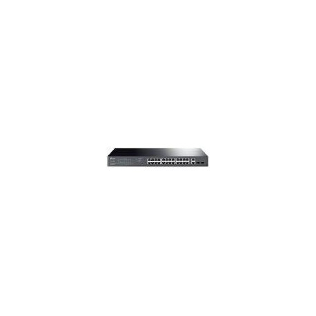 TP-LINK SWITCH TL-SG1428PE SEMIGESTIONABLE POE+ DE 28 PUERTOS 10/100/1000MBPS DE ESTOS 24P POE+ 2GIGA SFP