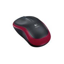 LOGITECH RATON INALAMBRICO M185 ROJO