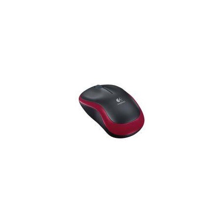LOGITECH RATON INALAMBRICO M185 ROJO