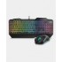 KROM TECLADO RATON KRUSHER PACK GAMING NEGRO SEMI-MECHANICAL RGB COMBO