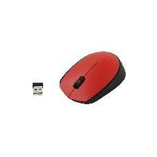LOGITECH RATON INALAMBRICO M171 ROJO/NEGRO
