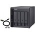 QNAP UNIDAD DE EXPANSION NAS 4 BAY TR-004 Caja de expansión de RAID USB 3.2 Gen 1 de 4 bahías