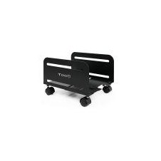 TOOQ SOPORTE METALICO UMCS0004-B PARA CPU CON RUEDAS NEGRO