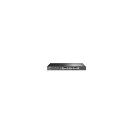 TP-LINK SWITCH TL-SG3428 GESTIONABLE JETSTREAM DE 24 PUERTOS GIGABIT L2 CON 4 RANURAS SFP