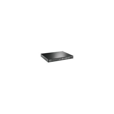 TP-LINK SWITCH TL-SG3428MP GESTIONABLE JETSTREAM DE 24 PUERTOS GIGABIT L2 CON POE+ (384W) CON 4 RANURAS SFP