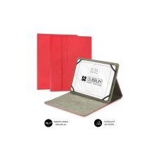 SUBBLIM FUNDA TABLET CLEVER STAND UNIVERSAL 10.1 ROJO