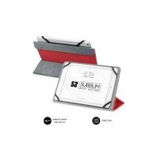 SUBBLIM FUNDA UNIVERSAL TABLET FREECAM 10.1 ROJA TRASERA PLEGABLE PARA USAR CÁMARA