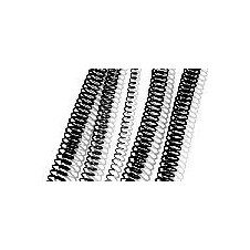 GBC ESPIRAL PLASTICAS 10MM COLOR NEGRO