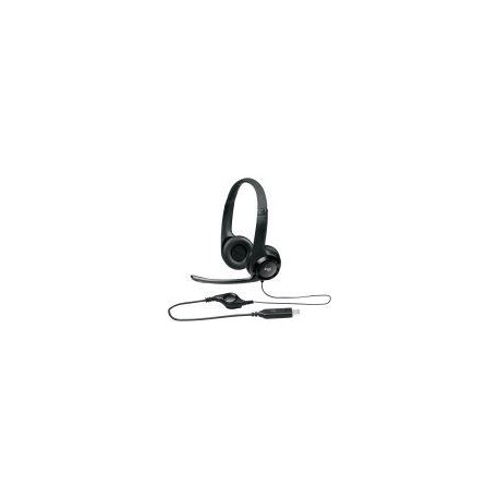 LOGITECH AURICULAR USB HEADSET H390 USB