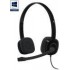 LOGITECH AURICULARES DIADEMA CON MICRÓFONO LOGITECH H151 JACK 3.5MM