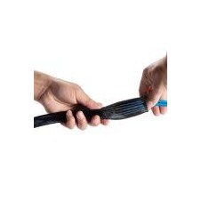 AISENS ORGANIZADOR DE CABLE POLIESTER 20MM 1M A151-0405 NEGRO