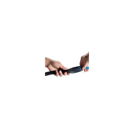 AISENS ORGANIZADOR DE CABLE POLIESTER 20MM 1M A151-0405 NEGRO
