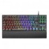 MARS GAMING TECLADO GAMING MECANICO MKXTKLRES SWITCHES ROJO