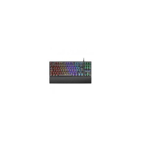 MARS GAMING TECLADO GAMING MECANICO MKXTKLRES SWITCHES ROJO