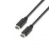AISENS CABLE USB-C A USB-C 2.0 2M A107-0057 NEGRO