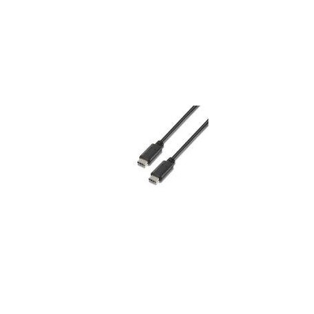AISENS CABLE USB-C A USB-C 2.0 2M NEGRO