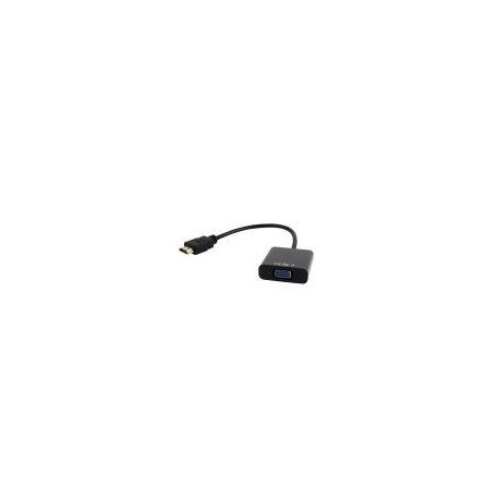 GEMBIRD ADAPTADOR HDMI A VGA NEGRO