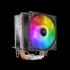 MARS GAMING VENTILADOR CON DISIPADOR MCPUARGB RGB ALUMINIO CON BASE DE COBRE 2 HEATPIPES HCT TPD 130W VENTILADOR DE 90mm SILENCI