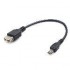 GEMBIRD CABLE OTG USB/H A MICRO-USB/M 0.15M