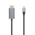 AISENS CABLE USB-C A DISPLAYPORT MACHO 0.8M A109-0394 NEGRO