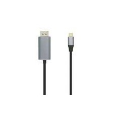 AISENS CABLE USB-C A DISPLAYPORT MACHO 0.8M NEGRO
