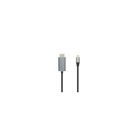 AISENS CABLE USB-C A DISPLAYPORT MACHO 1.8M A109-0395 NEGRO