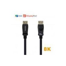 AISENS CABLE DISPLAYPORT 1M 1.4 8K NEGRO