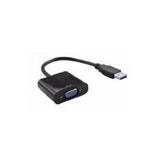 GEMBIRD ADAPTADOR DE VIDEO USB A VGA NEGRO