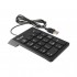 EQUIP TECLADO NUMERICO USB NEGRO
