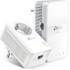 TP-LINK POWERLINE TL-WPA7617KIT WIFI AV1000 TL-WPA7617 KIT CON PASSTHROUGH WIFI AC1200 1 PUERTO GIGA COMPUESTO DE TL-PA7017 & TL