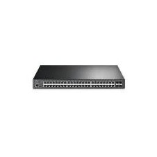 TP-LINK SWITCH JETSTREAM GESTIONABLE GIGABIT L2+ DE 48 PUERTOS POE 384W CON 4 RANURAS SFP