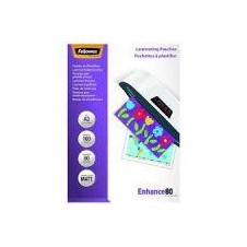FELLOWES FUNDA PLASTIFICAR 80 MIC. MATE A3 100UND