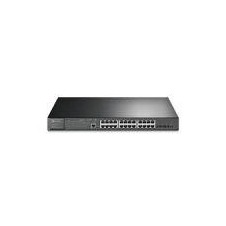 TP-LINK SWITCH GESTIONABLE JETSTREAM L2+ DE 24 PUERTOS GIGABIT POE+ CON 4 RANURAS SFP 10 GE SFP+