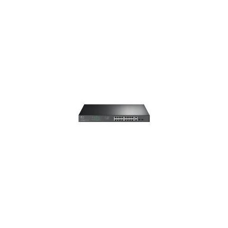 TP-LINK SWITCH TL-SG1218MP GIGABIT DE 18 PUERTOS CON 16 PUERTOS POE+ MAS 2 SFP