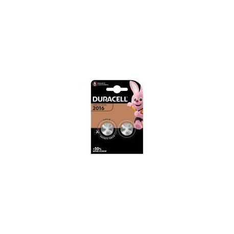 DURACELL PILA BOTON LITIO DRB20162 CR2016 3V BLISTER*2