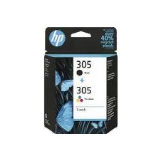 HP CARTUCHO 6ZD17AE KIT COLOR Y NEGRO Nº 305